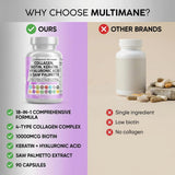 MSM Clean Nutraceuticals para soporte de cabello y piel.