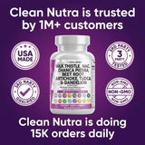 NAC N-acetil cisteína de Clean Nutraceuticals en cápsulas