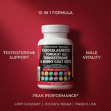 Clean Nutraceuticals Ñame Salvaje, cápsulas para nutrición complementaria