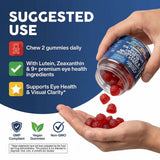 Clean Nutraceuticals OcuFlow gomitas con zeaxantina para enfoque visual