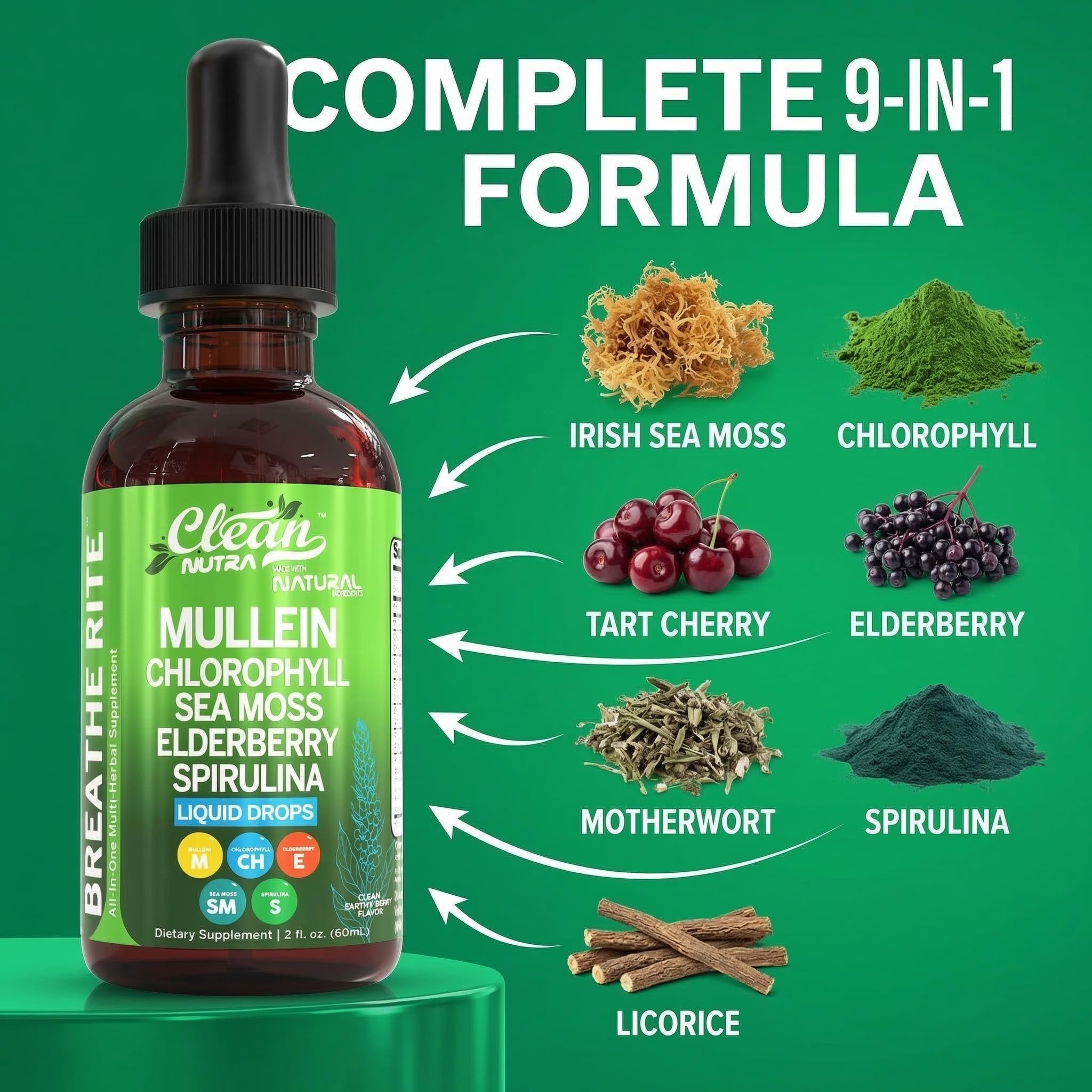 Clean Nutraceuticals oregano-aromático, aroma natural para bienestar respiratorio.