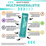 Clean Nutraceuticals palitos multi-minerales vegetales para detox suave