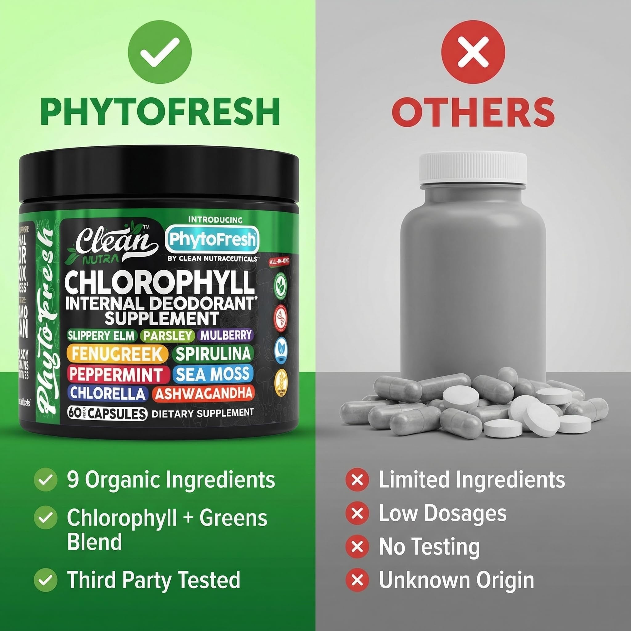 Cápsulas de ashwagandha PhytoFresh, apoyo posible al manejo del estrés diario.