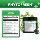 Hojas de perejil PhytoFresh, clorofila natural y aroma fresco.