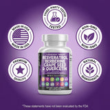 Clean Nutraceuticals Polifenoles mezcla cápsulas para fórmula completa