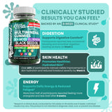 Gomitas Clean Nutraceuticals con raíz de bardana, textura suave.