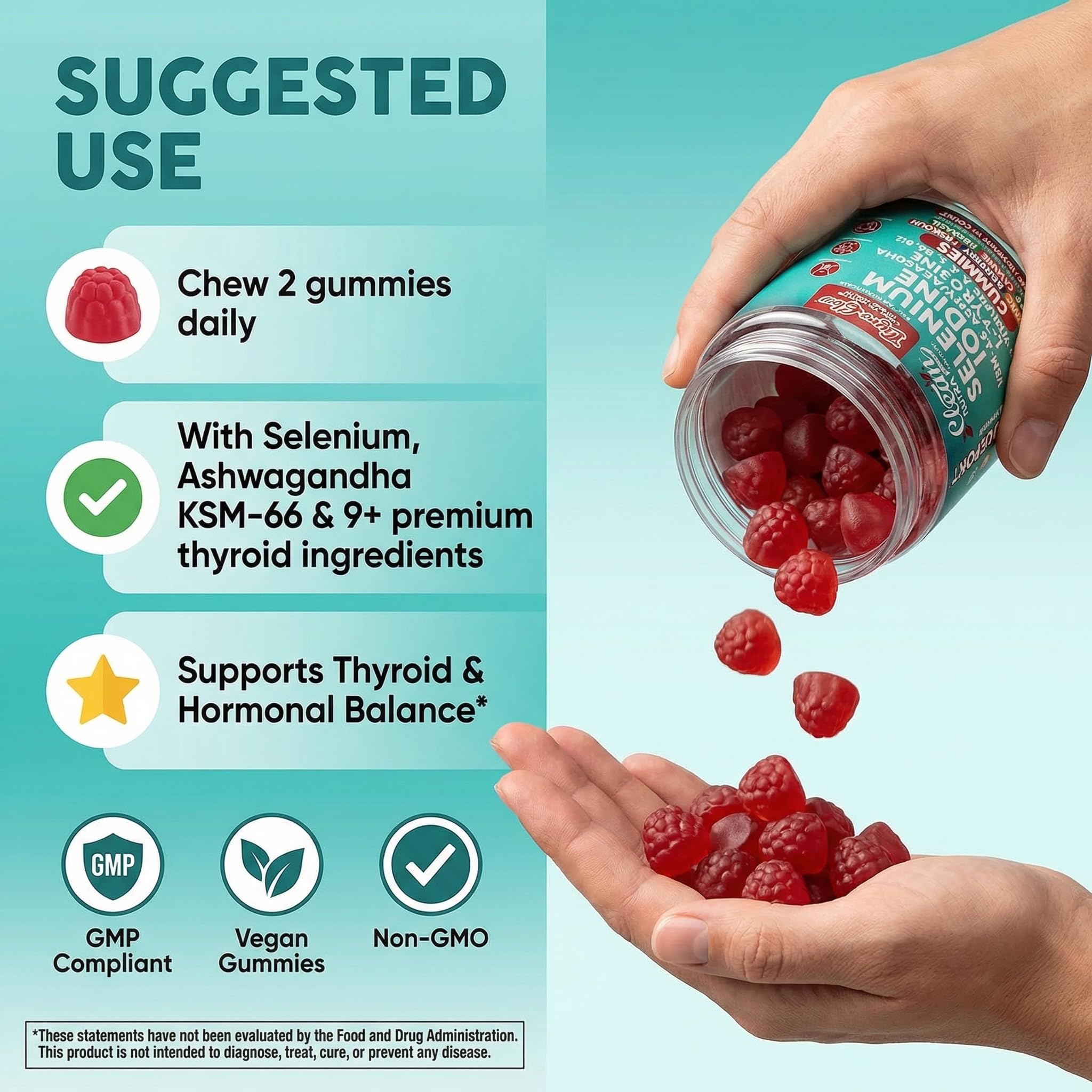 ThyroGlow de Clean Nutraceuticals – albahaca sagrada para equilibrio emocional.