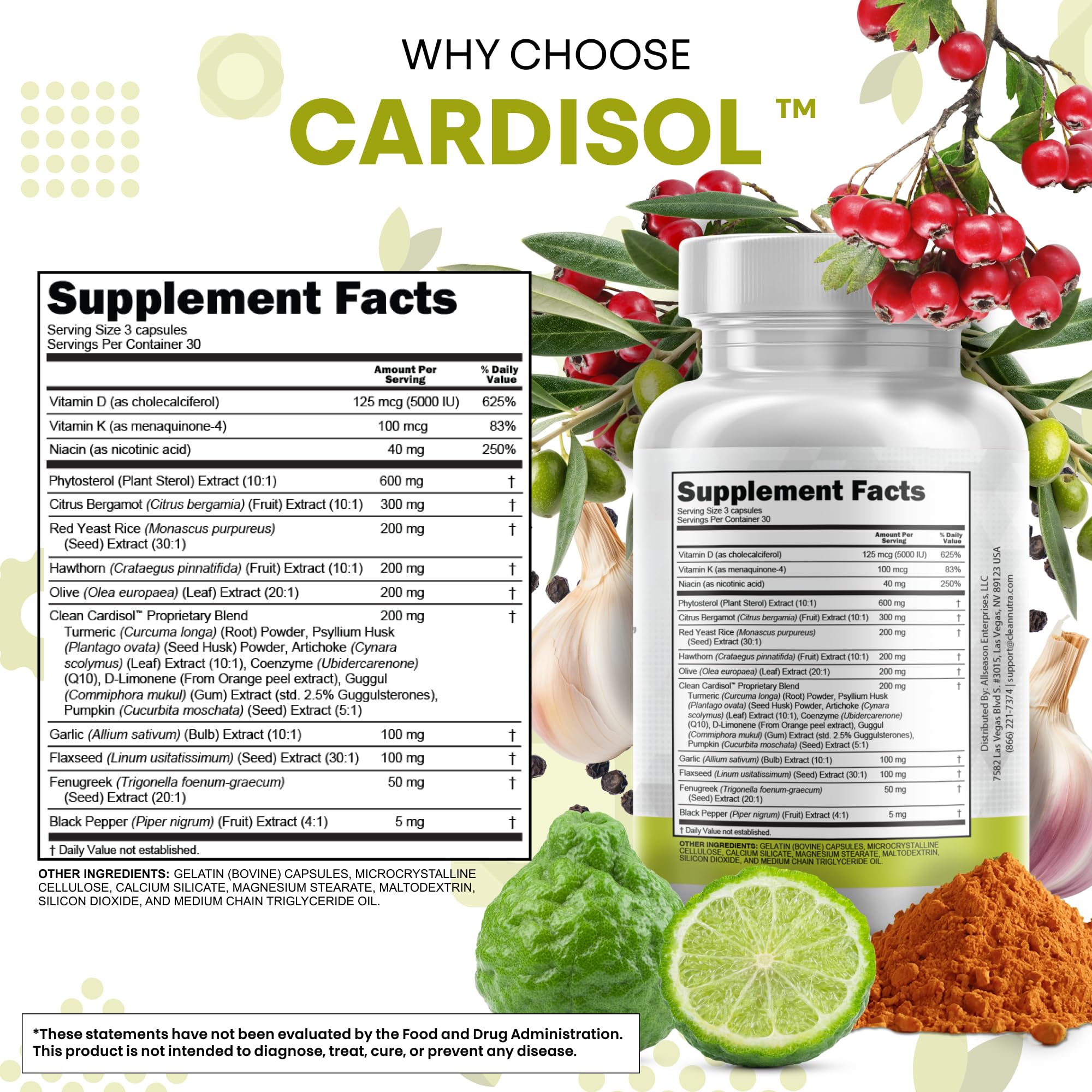 Clean Nutraceuticals vitaminas D3 y K2 para nutrientes esenciales