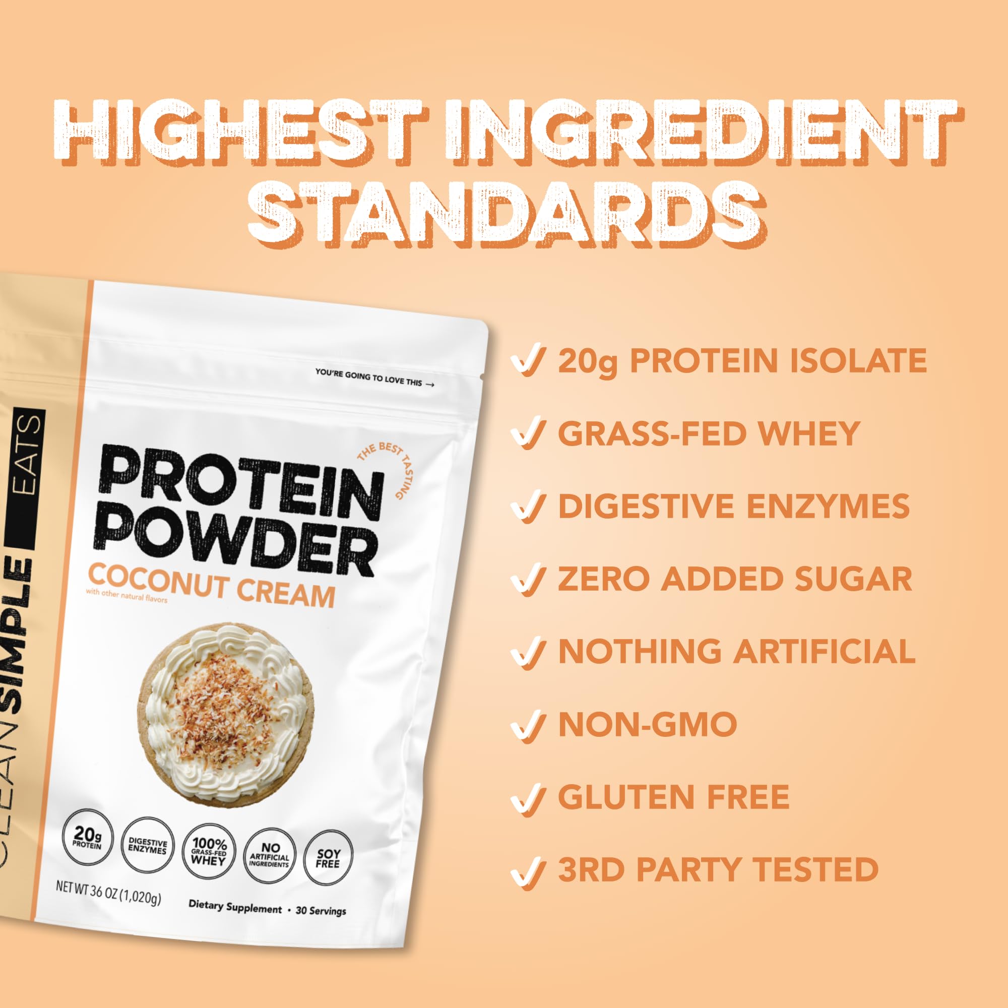 Clean Simple Eats, libre de gluten y aditivos artificiales.