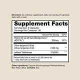 CleanForm Nutrition PureBlood cápsulas: dosis clínicas para salud vascular