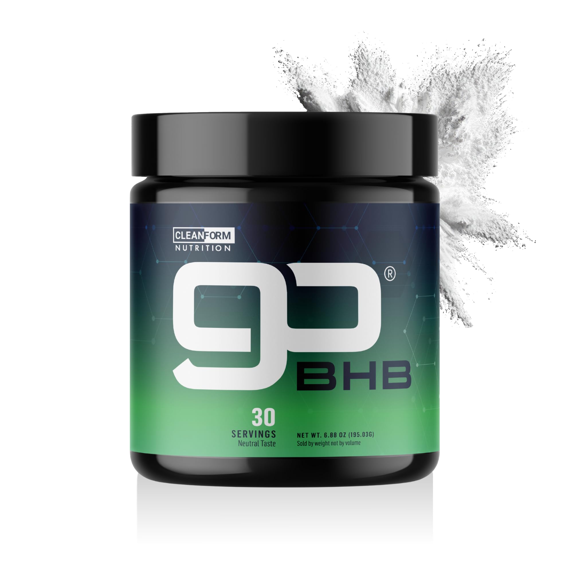 CleanForm Nutrition GoBHB: botella de energía limpia para sesiones sostenidas