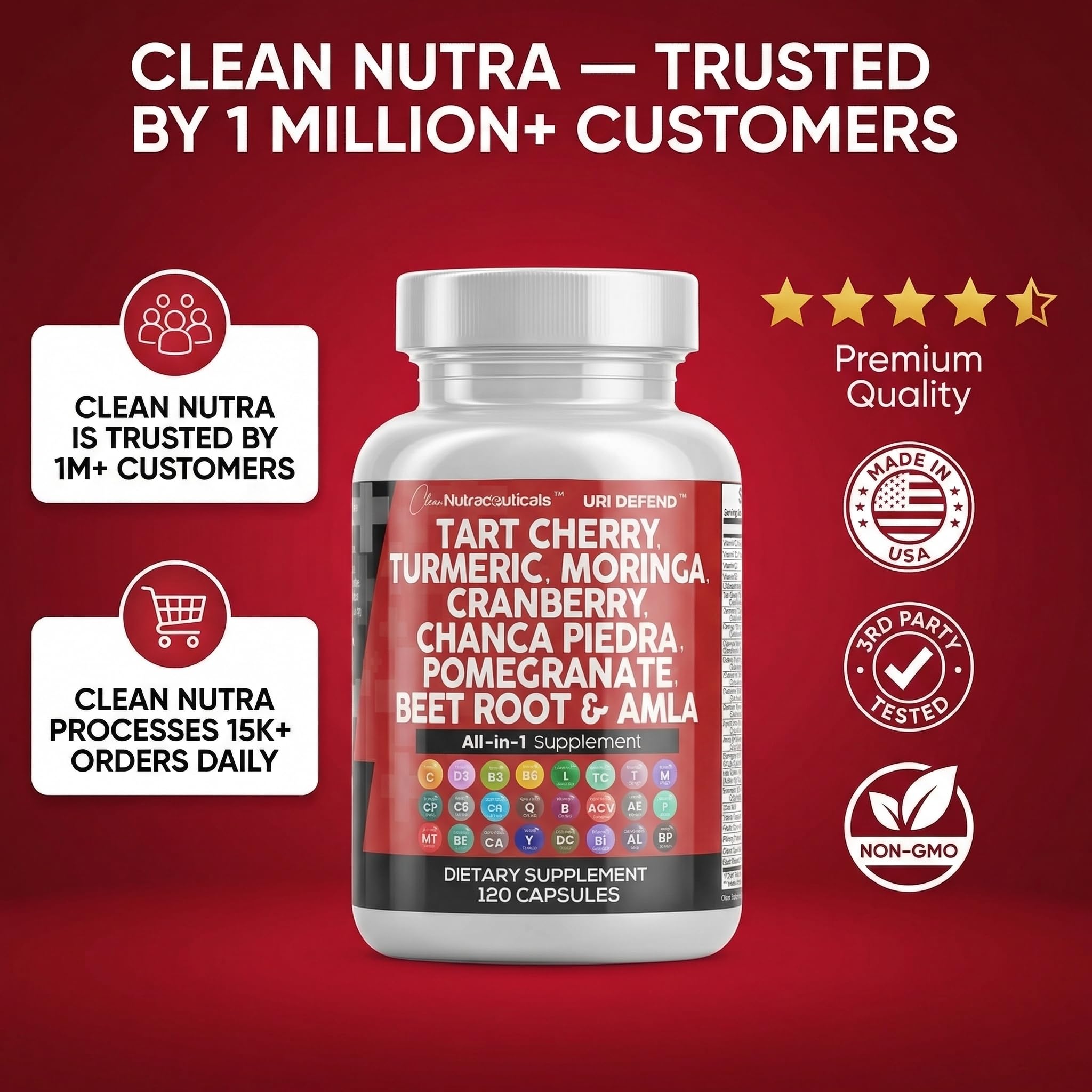 Clean Nutraceuticals: cardo mariano en cápsulas.