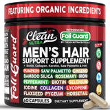 Clean Nutraceuticals Foli Guard, botella cabello, posible aumento de volumen.