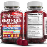 Clean Nutraceuticals gomitas CoQ10 en envase, sabor naranja para bienestar diario