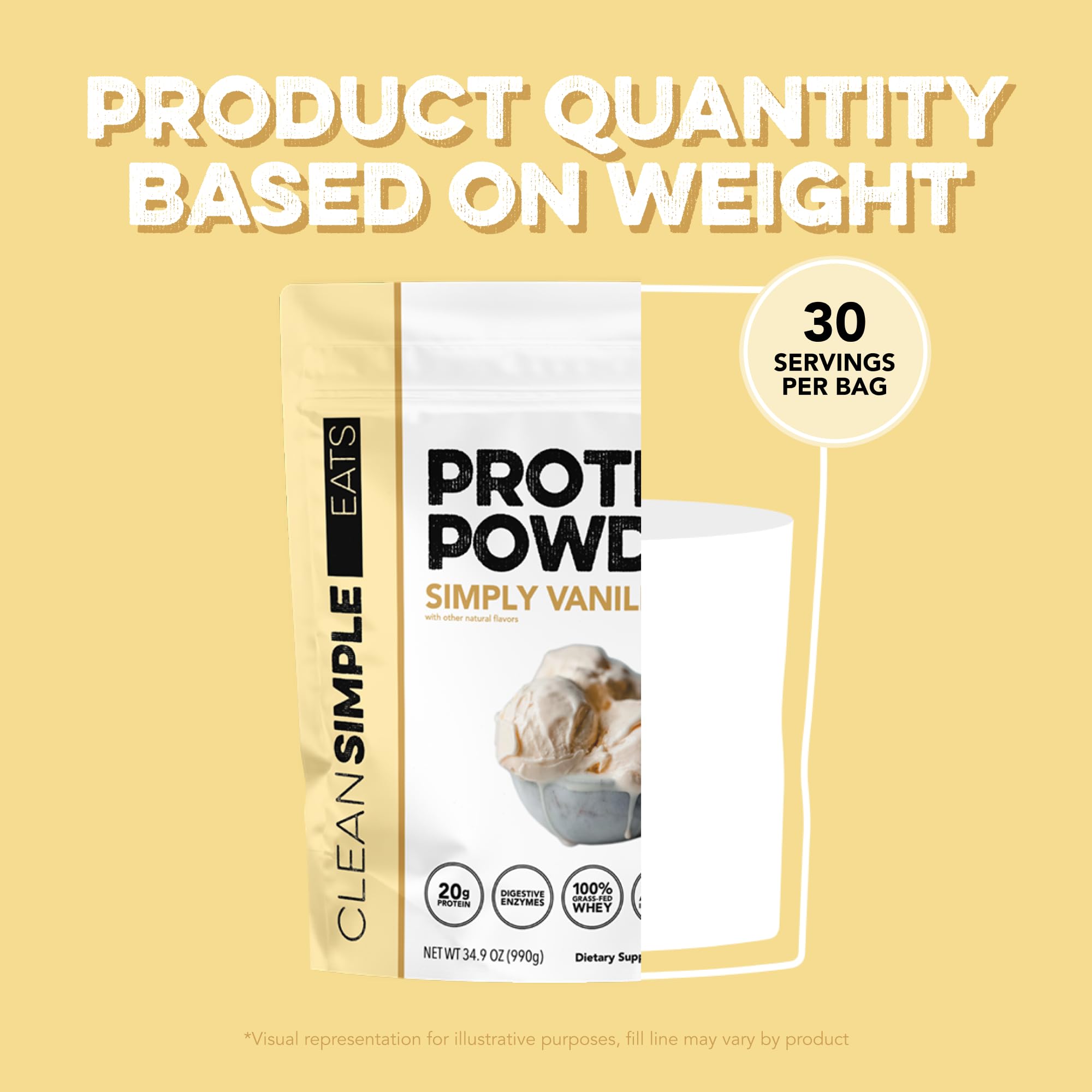 Proteína Clean Simple Eats vainilla, ideal para desayunos y meriendas rápidas