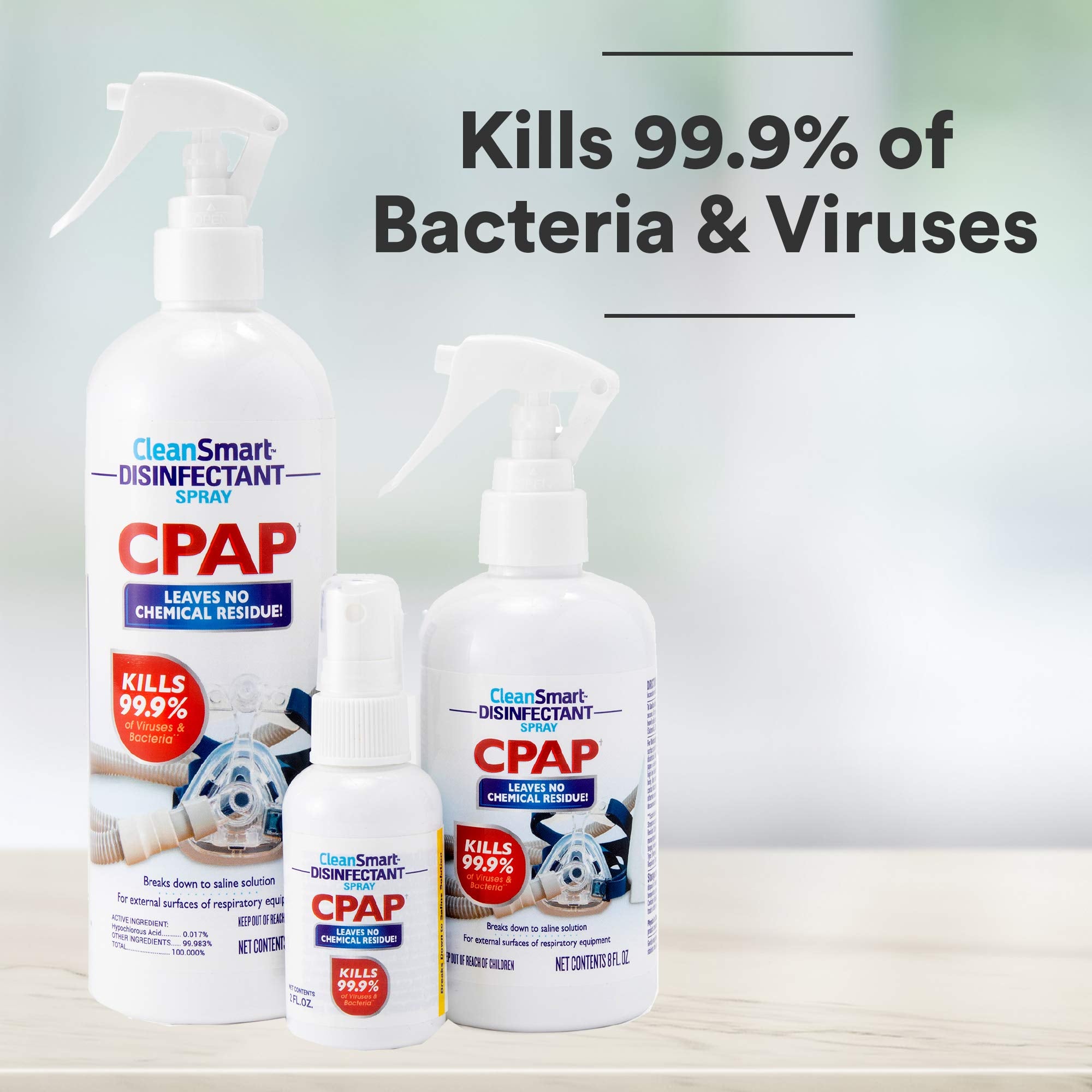 CleanSmart CPAP mascarilla desinfeccion: uso seguro para la mascarilla.