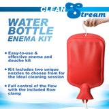 Cleanstream botella ducha, punta vaginal, para limpieza suave y controlada en casa.