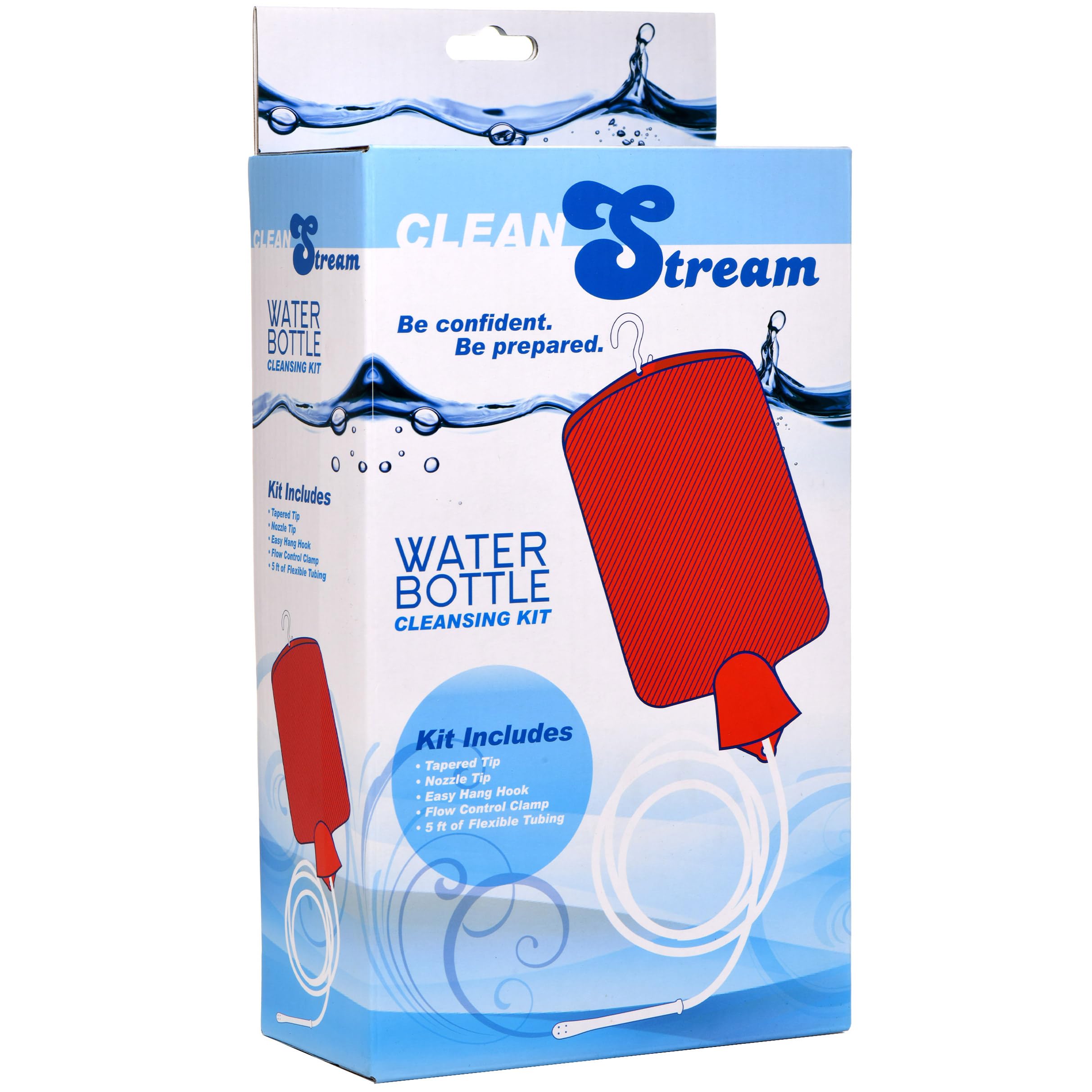 Cleanstream conjunto limpieza personal, compacto para viajar.