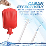 Cleanstream gancho colgante, montaje rápido y almacenamiento ordenado.