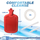 Cleanstream tubo 5 pies, flujo cómodo para uso diario.