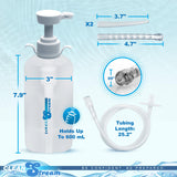 Cleanstream XL diseño portátil para uso en casa o durante viajes.