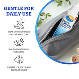 Clear Conscience lentes sensibles: formulado para comodidad ocular.