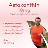 Astaxantina sin alergenos comunes, apta para dietas diversas.
