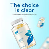 Uso diario de Clear Formulas CoQ10 800 mg para la rutina diaria.