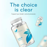 Dosis precisa de 200 mg con Clear Formulas CoQ10 para consistencia diaria.