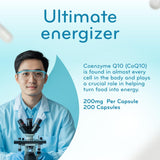 CoQ10 de Clear Formulas libre de alérgenos comunes para mayor comodidad.