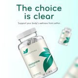 Clear Formulas Histamine Guard uso diario para apoyo respiratorio suave.