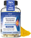 Clear Joint Support en botella, ideal para un día activo.