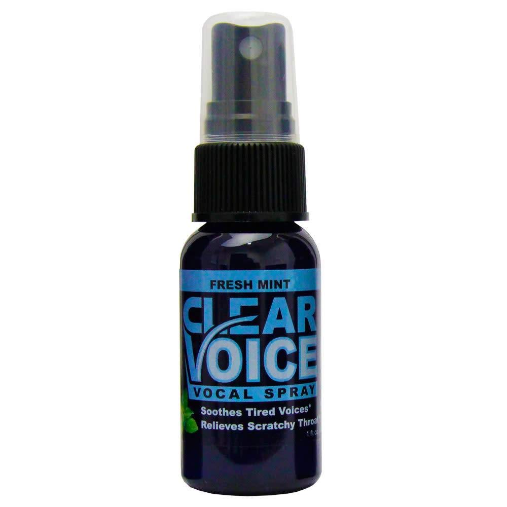 Clear Voice Spray Aplicación: hidratación rápida entre canciones para vocalistas
