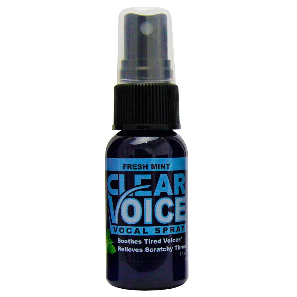 Clear Voice Spray Garganta: alivio suave para irritación al cantar y humectación