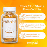 Clear Within Turmeric Boost: cápsulas para apoyo suave de claridad de la piel