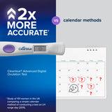 Clearblue Algoritmo adaptativo ajusta a tus niveles de LH para predicción.