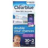 Clearblue App de seguimiento de fertilidad ayuda a predecir ventanas fértiles.