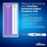 Clearblue guía de uso rápido de la prueba de ovulación