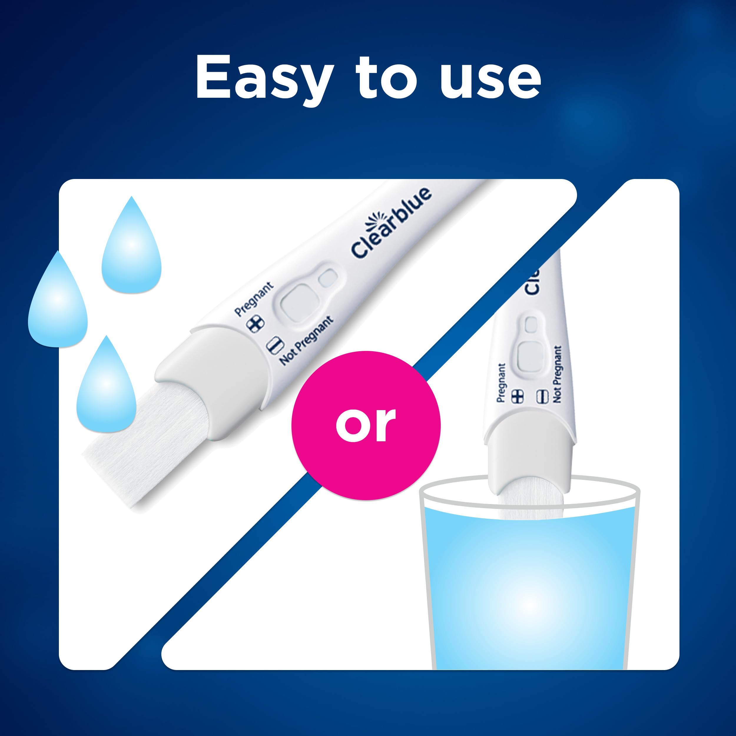 Clearblue prueba de embarazo, unidad para casa.