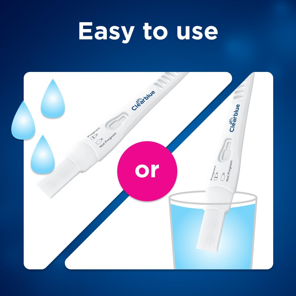 Clearblue es la marca líder mundial en pruebas de embarazo.