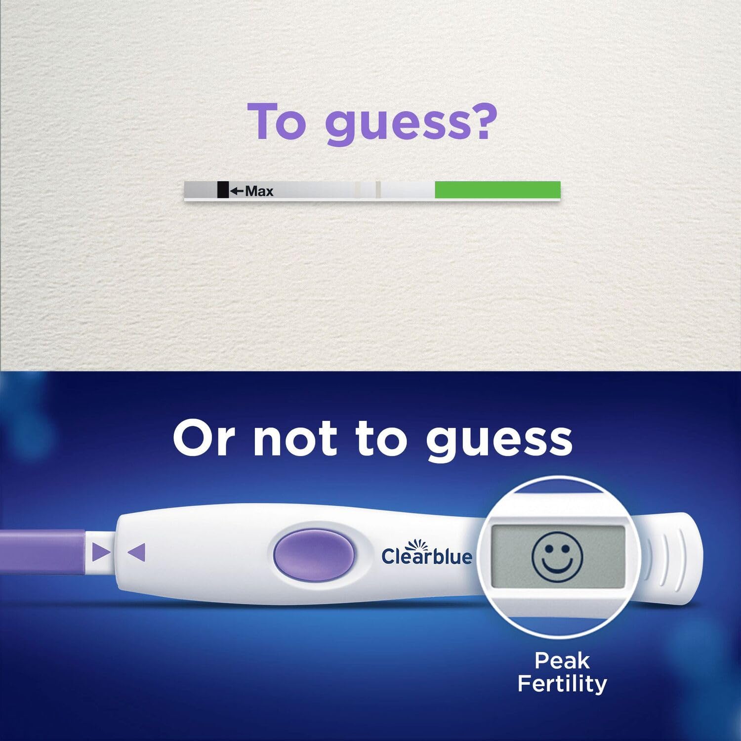 Clearblue prueba de ovulación para uso en casa