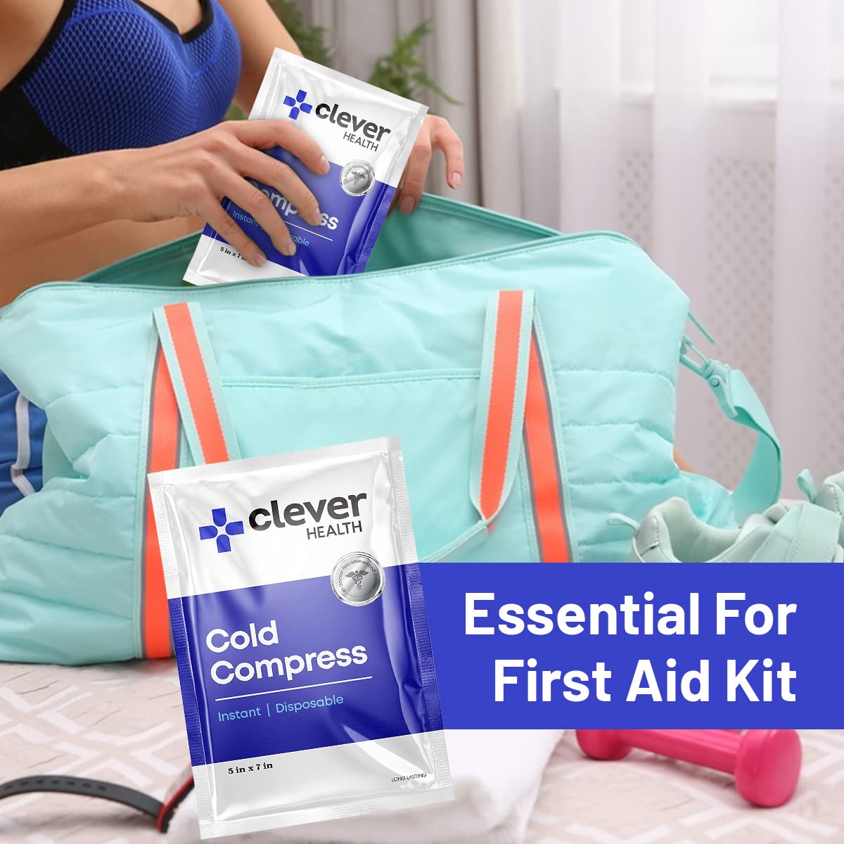 Clever Paquetes Fríos Instantáneos para camping y exteriores