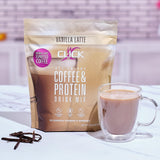 Click bebida proteina energizante: solución rápida para el día.
