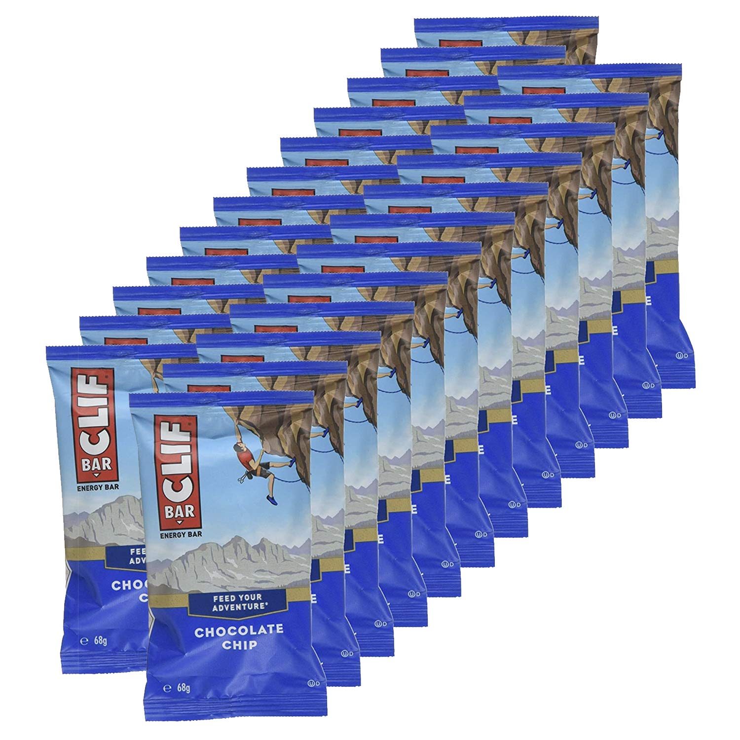 CLIF Bar entrega sabor clásico chocolate chip para cualquier snack entre entrenamientos.
