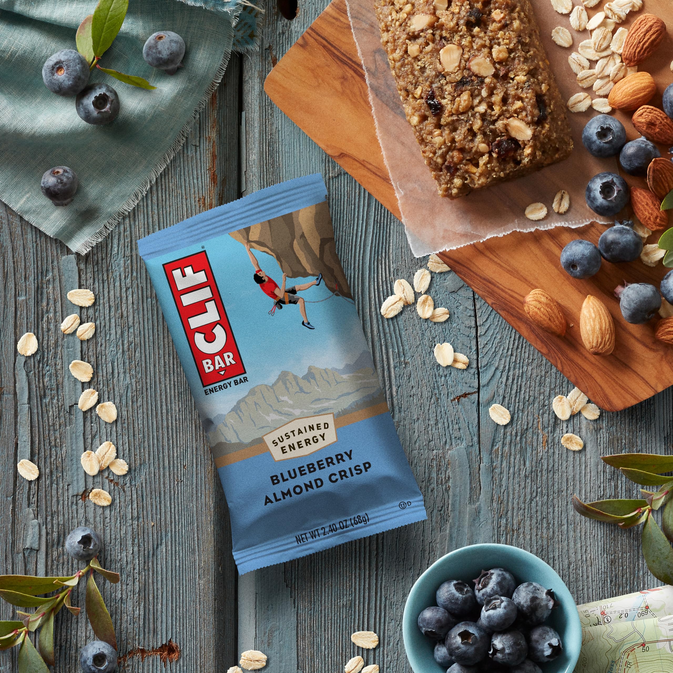 CLIF Bar ideal para senderismo y ciclismo en ruta.