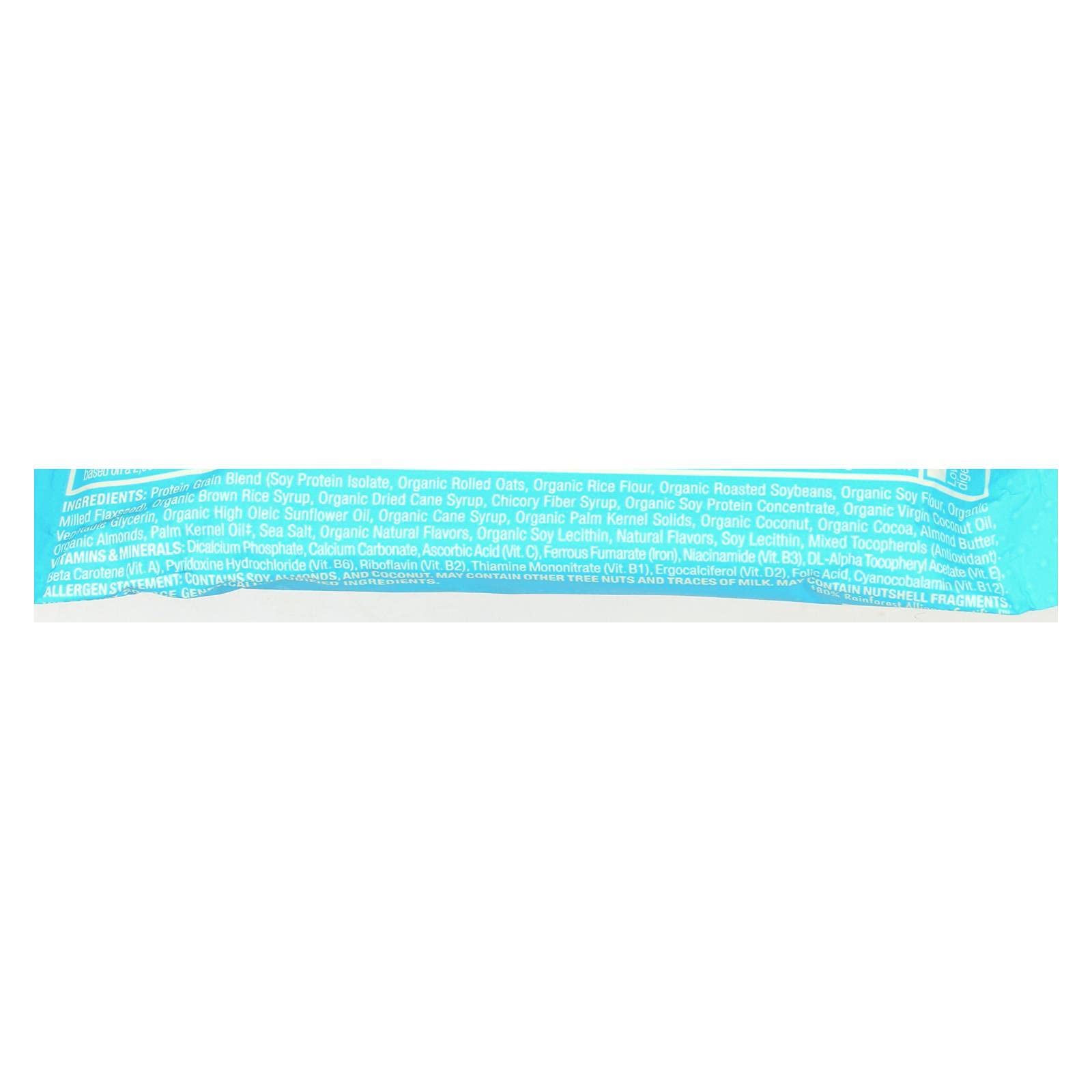 Rebanada CLIF Luna Coco chocolate, merienda rápida y sabrosa
