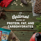 CLIF Bar primer plano sabor menta-chocolate, refrescante para entrenar