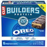 CLIF Bar Builders Oreo, barra proteica cremosa para un tentempié después de entrenar