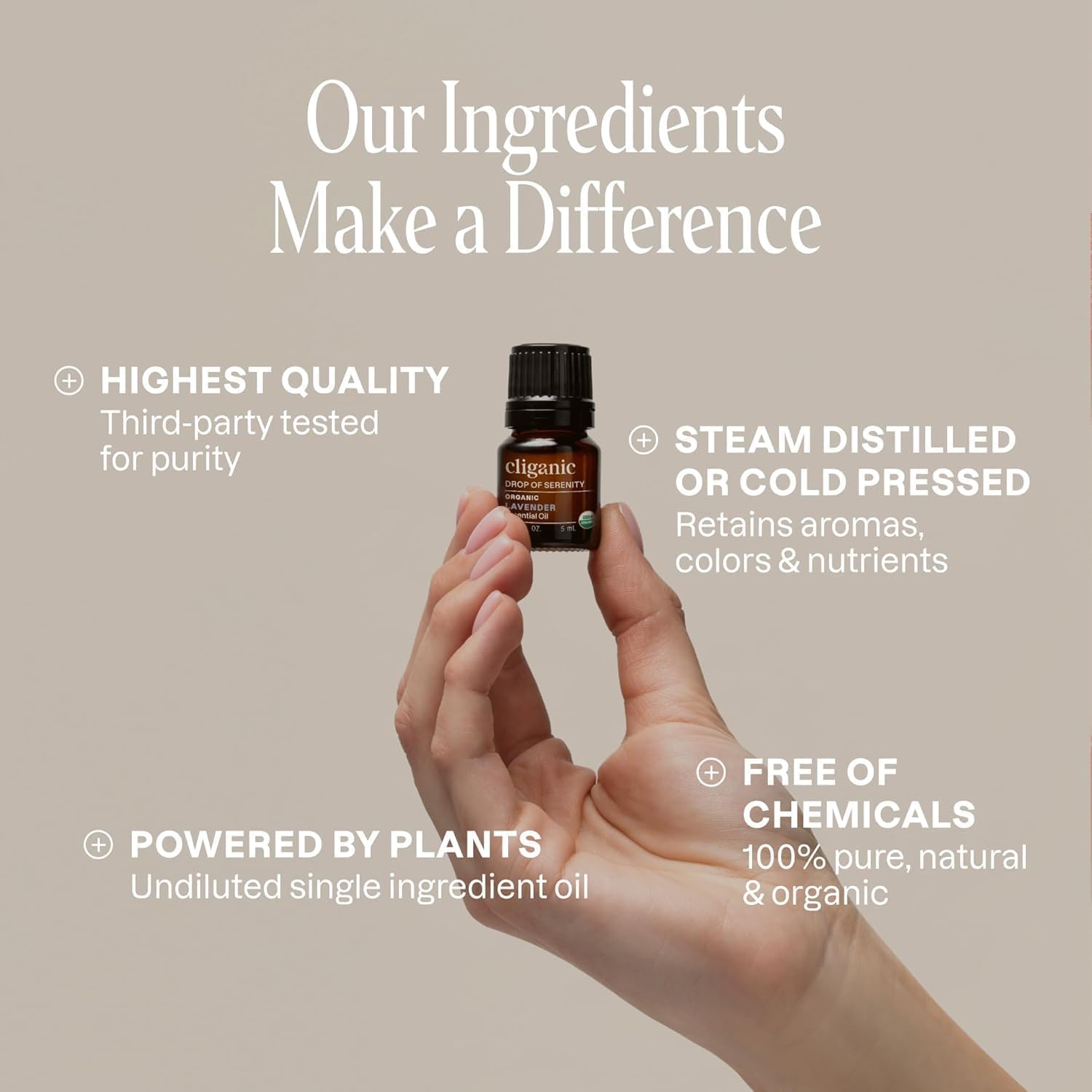 Cliganic aceite de árbol de té para difusor, mejora el ambiente y el bienestar.