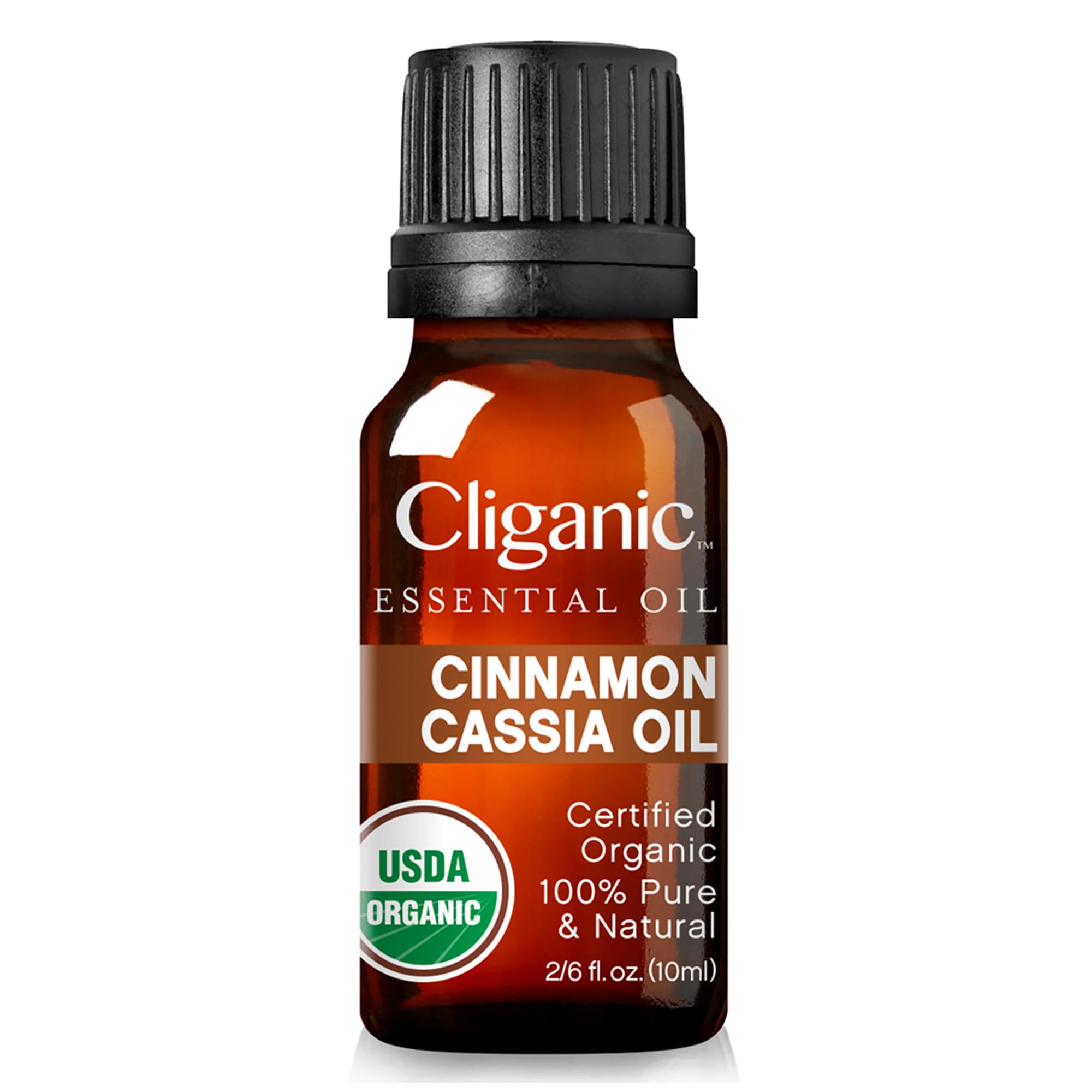 Envase seguro de Cliganic canela Cassia, puro y apto para difusor